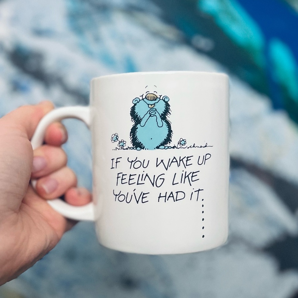 Vintage Russ Berrie and Co. Understatements Mug